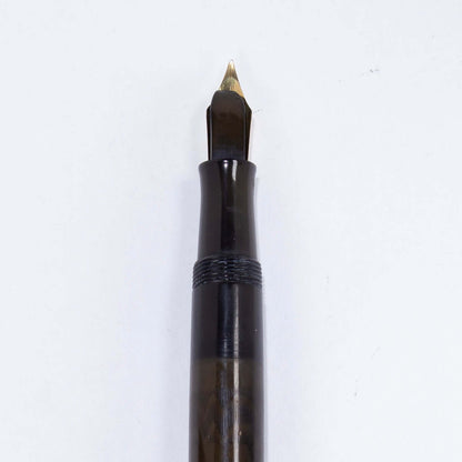 ${titleName/Type: Waterman 55 Manufacture Year: 1920 Length: 5 1/2 Filling System: Lever Filler restored with new sac Color/Pattern: Chased Black Hard Rubber Nib Type/Condition and remarks: Waterman Ideal #5 nib. Responsive and semi-flex. Condition: ﻿ Exc