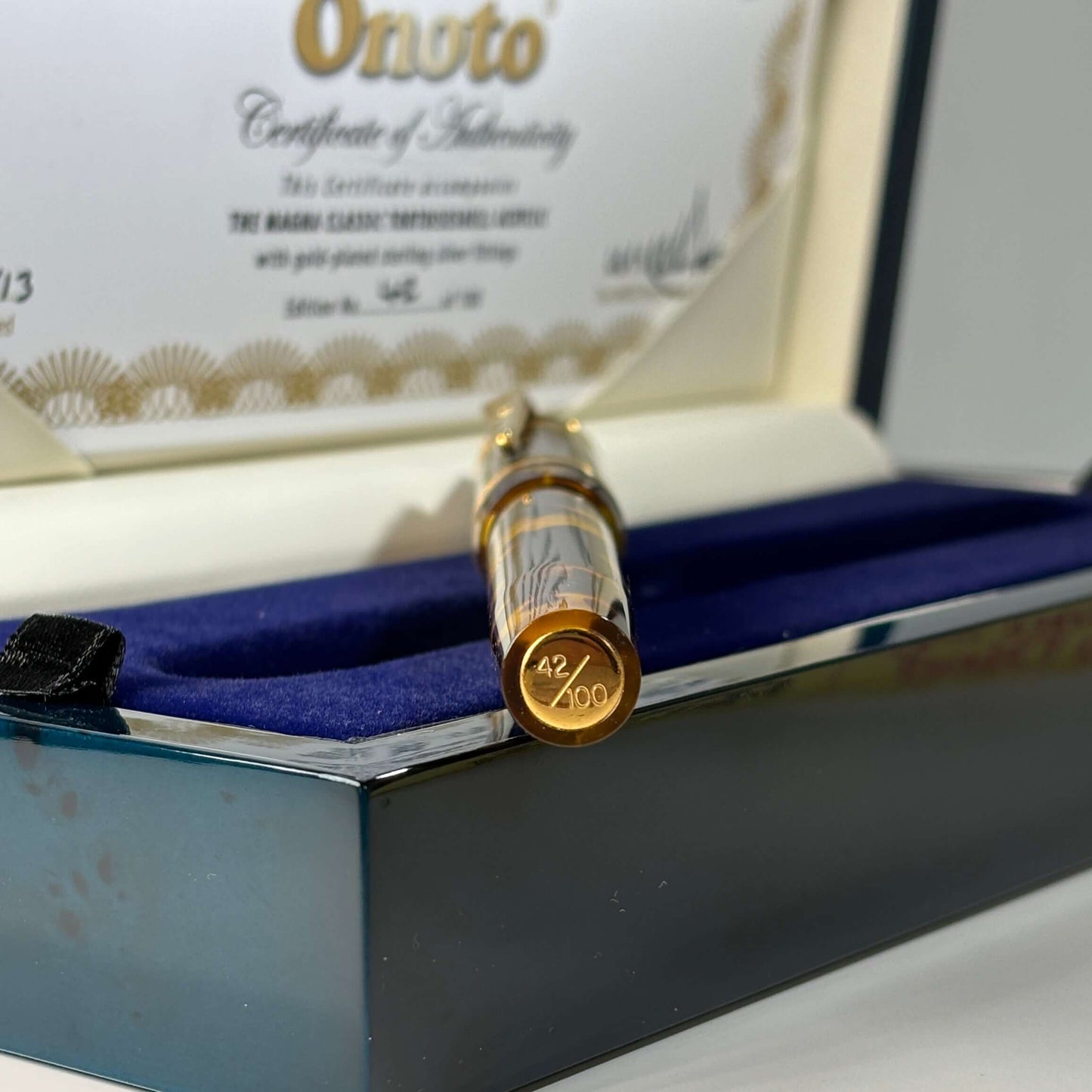 ONOTO Magna Classic, Tortoise Shell, Number 42 of 100 Manufactured ONOTO Ozark Pen Shop   