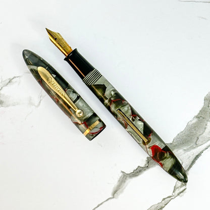 Red-Veined Gray Pearl Sheaffer Balance