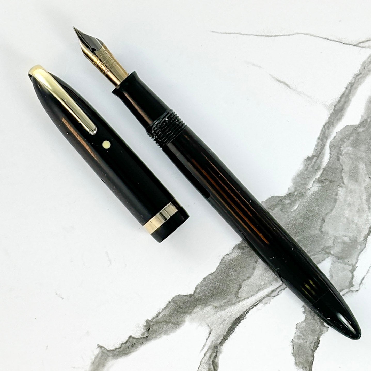 Sheaffer Balance Black with Gold-filled Military Clip