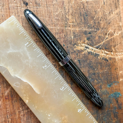 Sheaffer Tuckaway Vac-Fil, Restored, Large Two-tone Triumph Nib