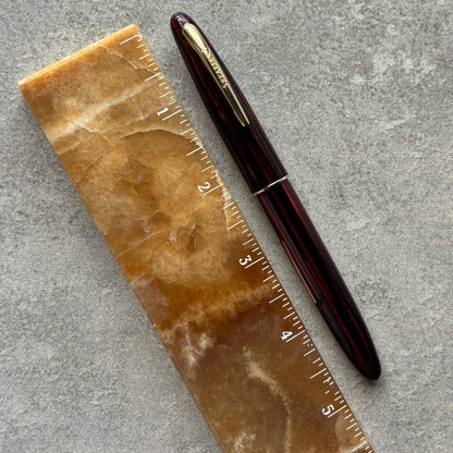 Sheaffer Admiral Lever fil; Carmine Red