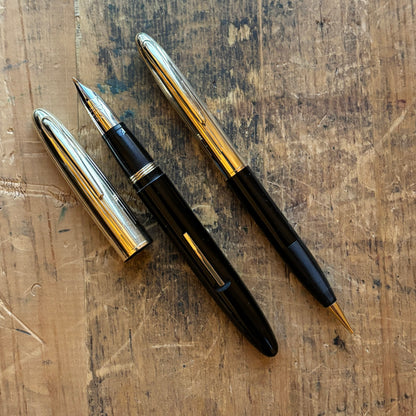 Sheaffer Triumph Crest Deluxe 1500 Fountain Pen and Pencil Set