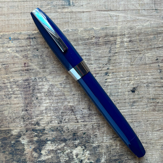 Sheaffer PFM I, Blue, Fully Restored, Fine Inlaid PdAg Nib