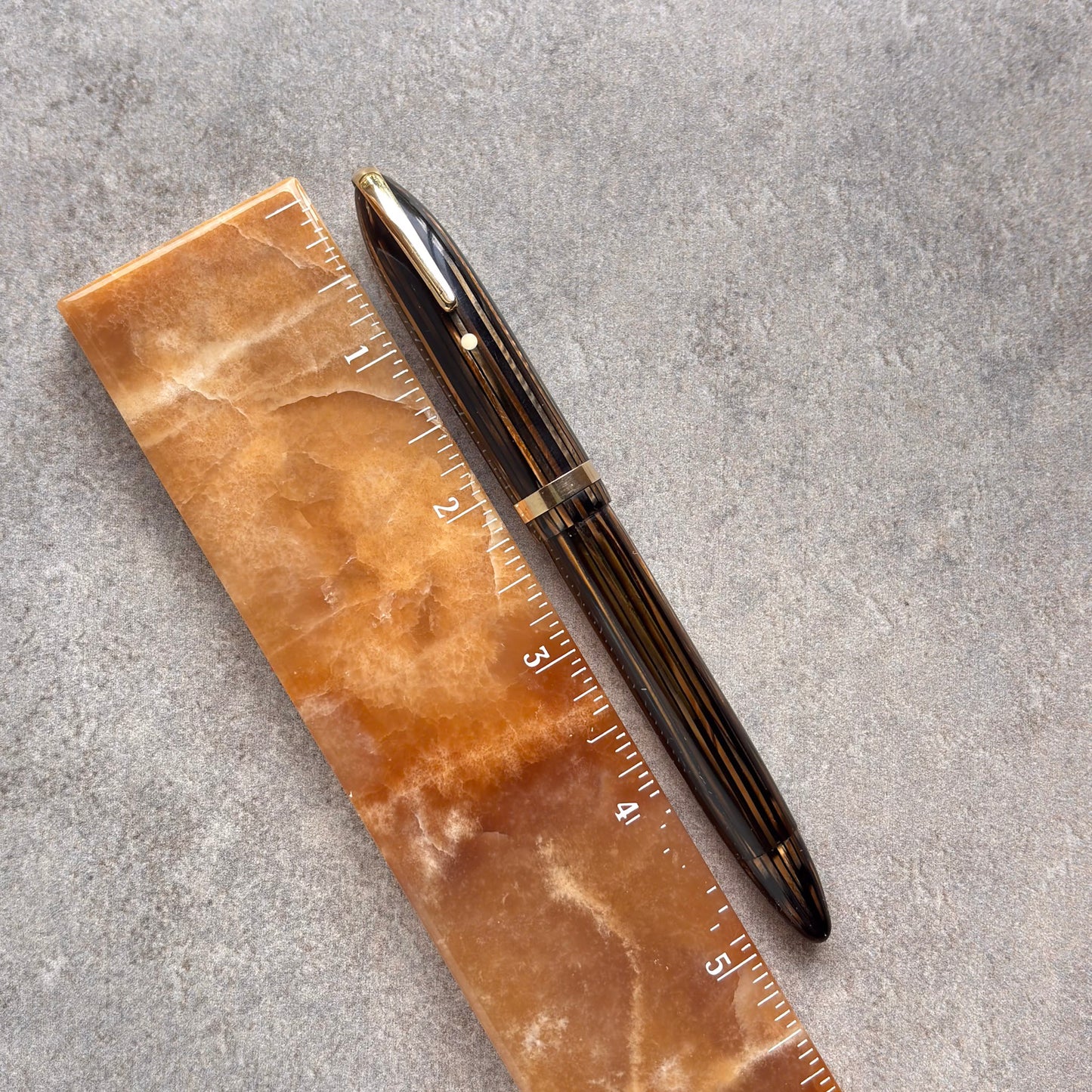 Sheaffer Balance, Golden Brown, with Military Clip