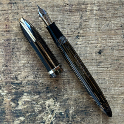 Golden Brown Sheaffer Balance Lifetime Full Length Military Clip