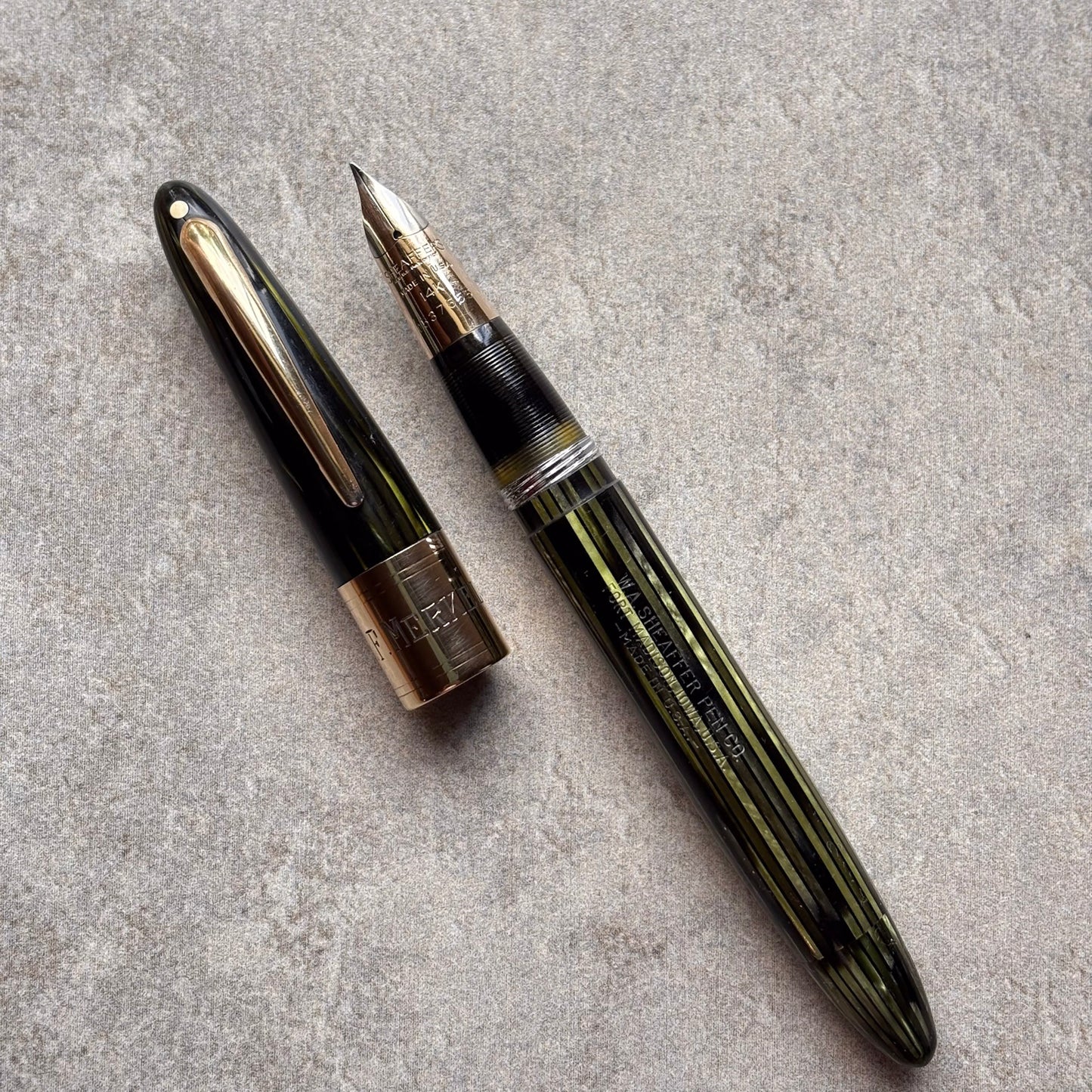Sheaffer Triumph Lifetime Fountain Pen, Marine Green