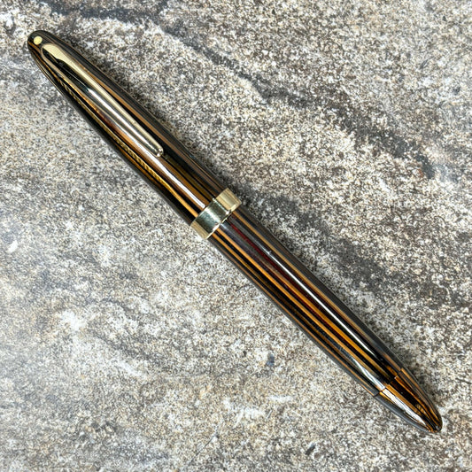 Sheaffer Statesman Restored Vac-fil Fountian Pen, 14K Triumph Fine Nib, Gold-filled trim.  Ozark Pen Shop   