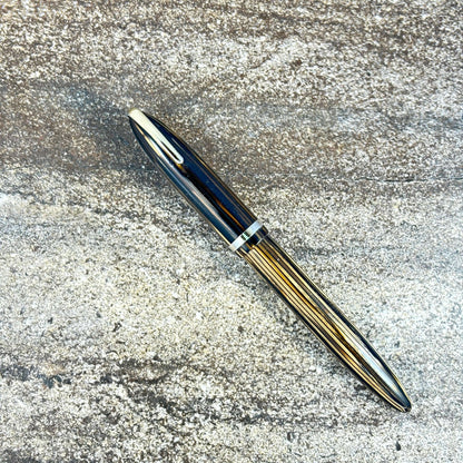 Sheaffer Balance 500; Fully Restored Fountain Pen, Lever-fil, 14K Feather Touch #5 Nib. (Has an experimental gray plastic nib)  Ozark Pen Shop   