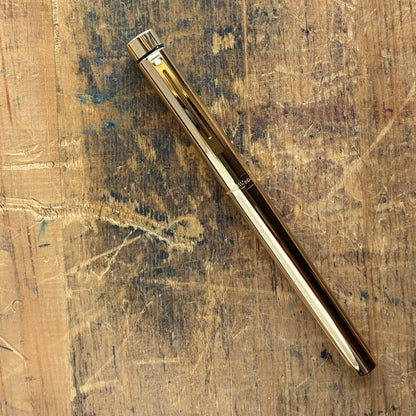 NOS-Sheaffer Targa, Gold-filled, Broad 14K nib