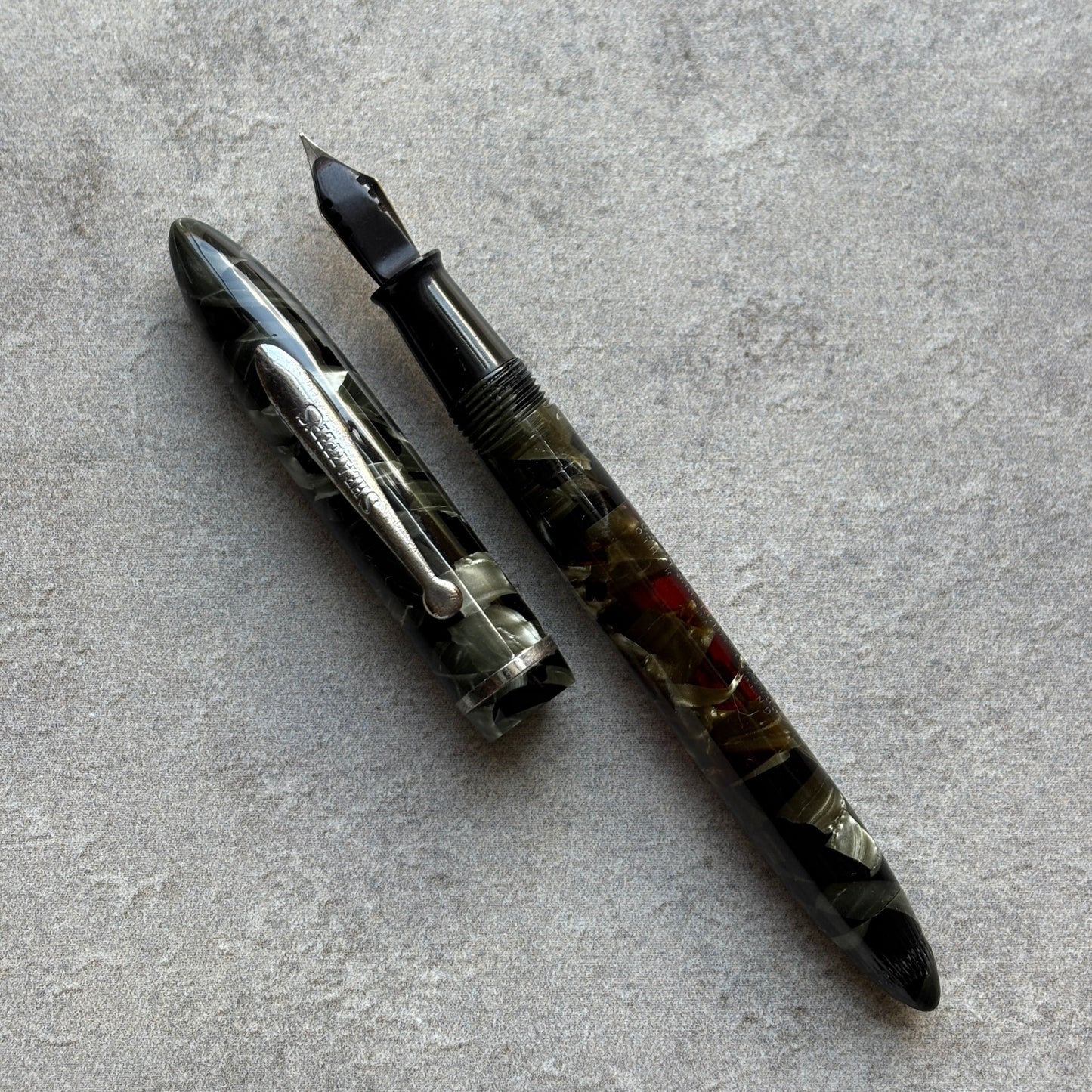 Sheaffer Balance, Vac Filler, Two-Tone Feather Touch Nib