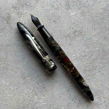 Sheaffer Balance, Vac Filler, Two-Tone Feather Touch Nib