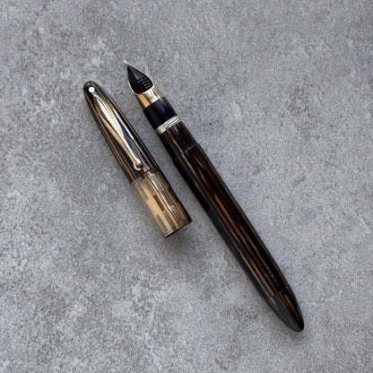 Sheaffer Triumph Golden Brown, Fine 14K Nib