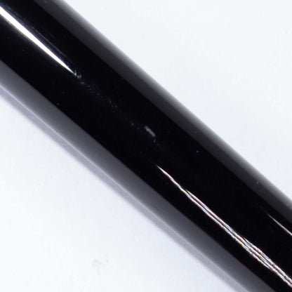 ${titleName/Type: Sheaffer Targa Manufacture Year: Circa 1980s Length: 5 3/8 Filling System: Cartridge/Converter Color/Pattern: Lacquer Black Nib Type/Condition and remarks: 14K inlaid nib, medium. Condition: ﻿Excellent condition, tiny nick on the barrel,