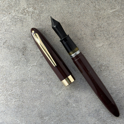 Sheaffer Statesman, Restored Vac-Fil, Burnt Umber Brown