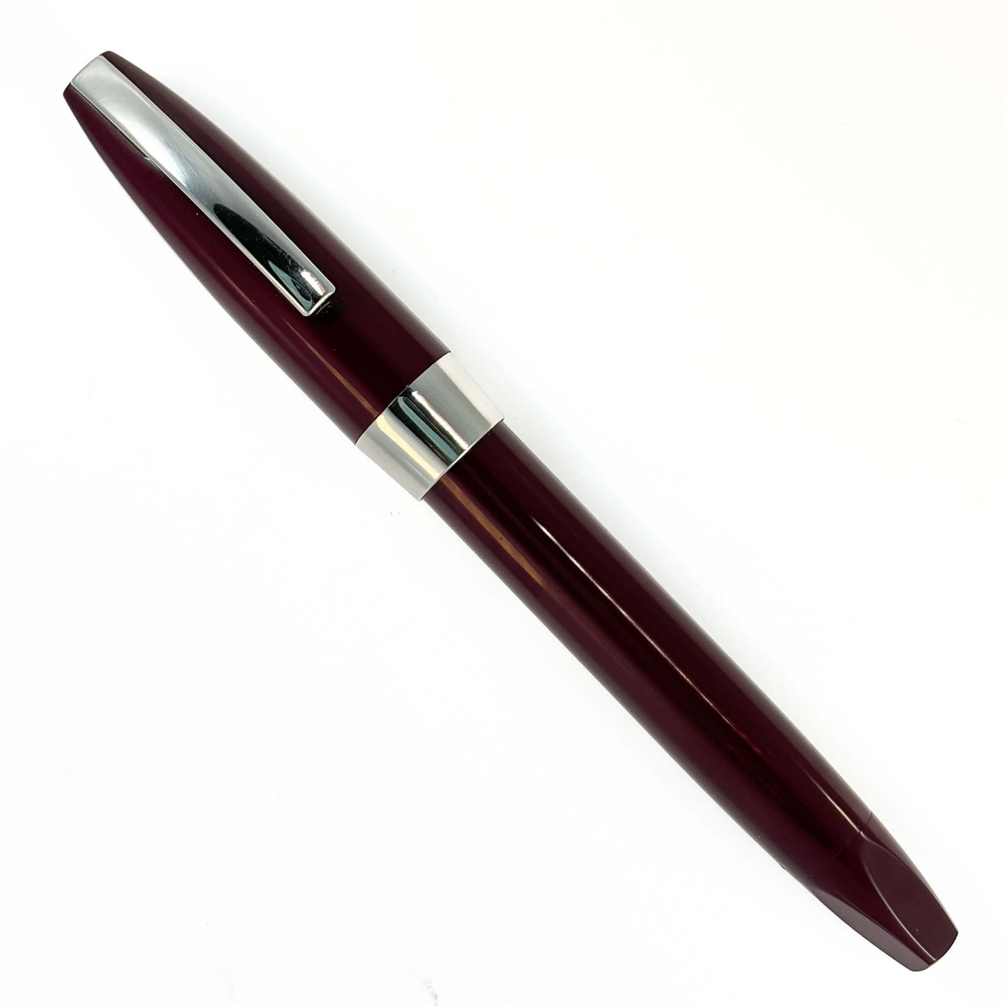 Fully Restored Sheaffer PFMI, Broad Stub Nib, Burgundy  Ozark Pen Shop   