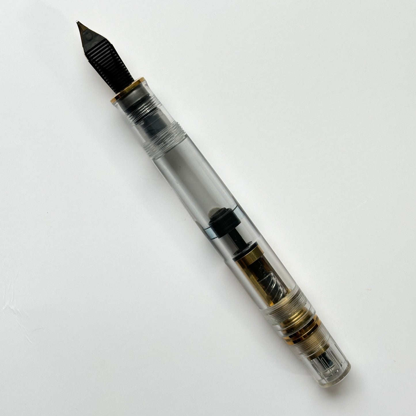 Pelikan M800 Demonstrator, Clear Cap and Barrel, Gold-plated Trim