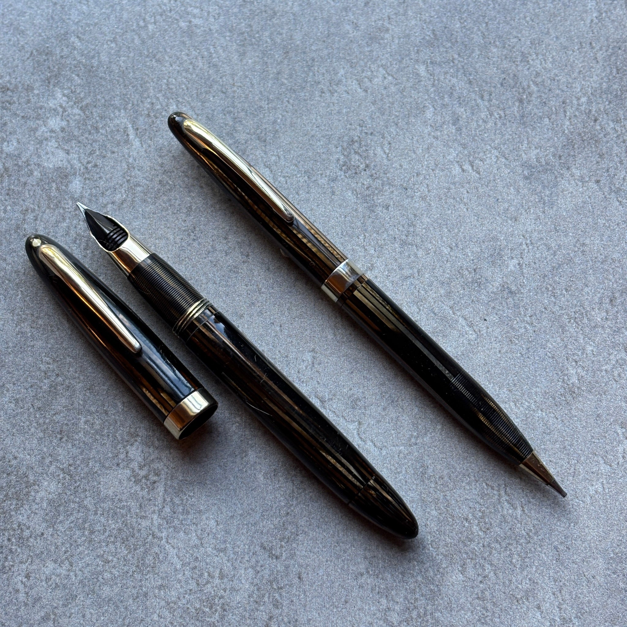 Sheaffer Triumph 1000 Lifetime, Golden Brown, Pen/Pencil Set