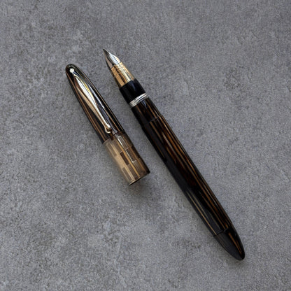 Sheaffer Triumph Golden Brown, Fine 14K Nib