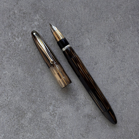 Sheaffer Triumph Golden Brown, Fine 14K Nib