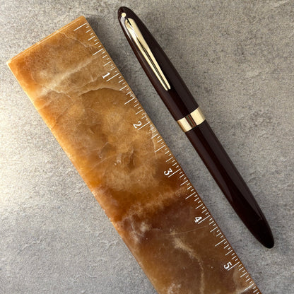 Sheaffer Statesman, Restored Vac-Fil, Burnt Umber Brown