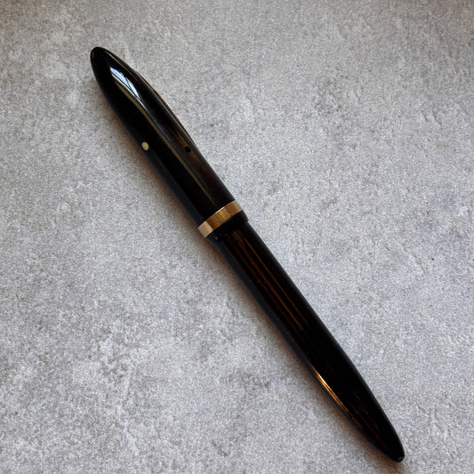 Sheaffer Balance, Black, Restored Fountain Pen