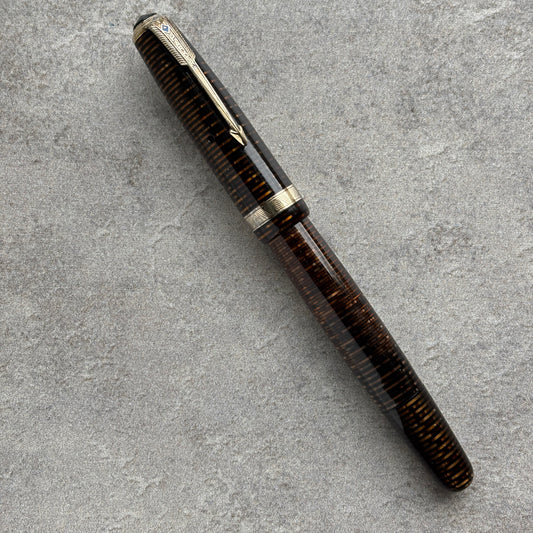 Parker Vacumatic Debutante Vintage Fountain Pen, Golden Pearl