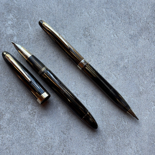 Sheaffer Triumph 1000 Lifetime, Golden Brown, Pen/Pencil Set