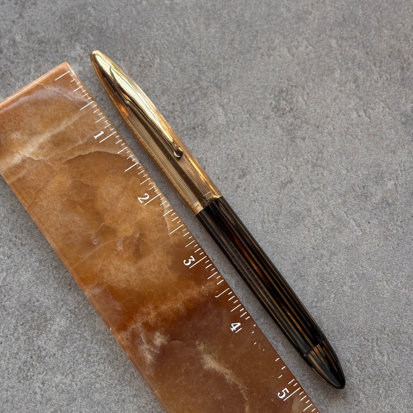 Sheaffer Crest, Golden Brown with Gold Filled Cap