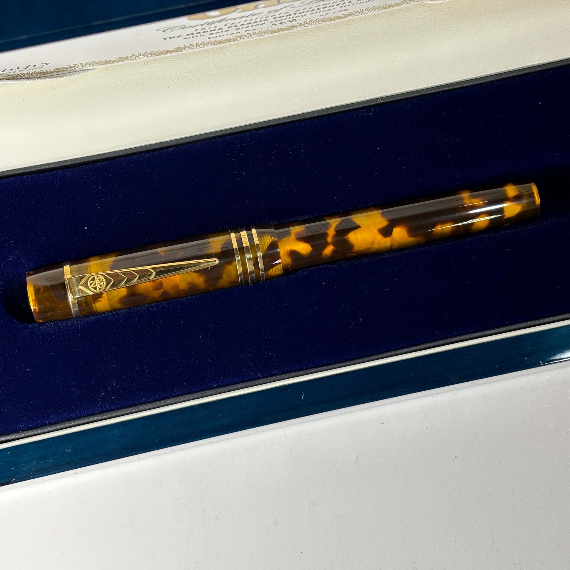 ONOTO Magna Classic, Tortoise Shell, Number 42 of 100 Manufactured ONOTO Ozark Pen Shop   