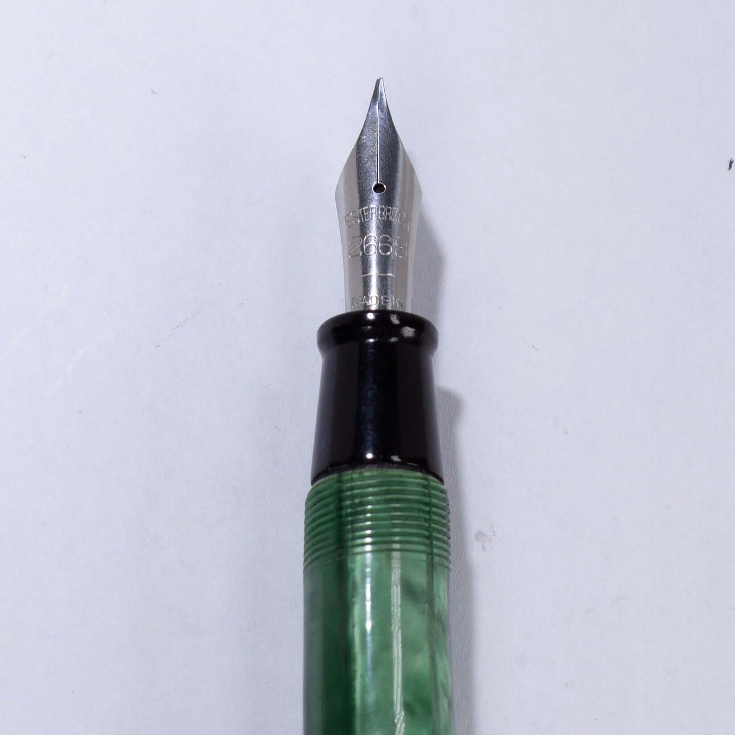 Esterbrook Dollar Pen, Foliage Green, Restored. #2668 Med. Nib