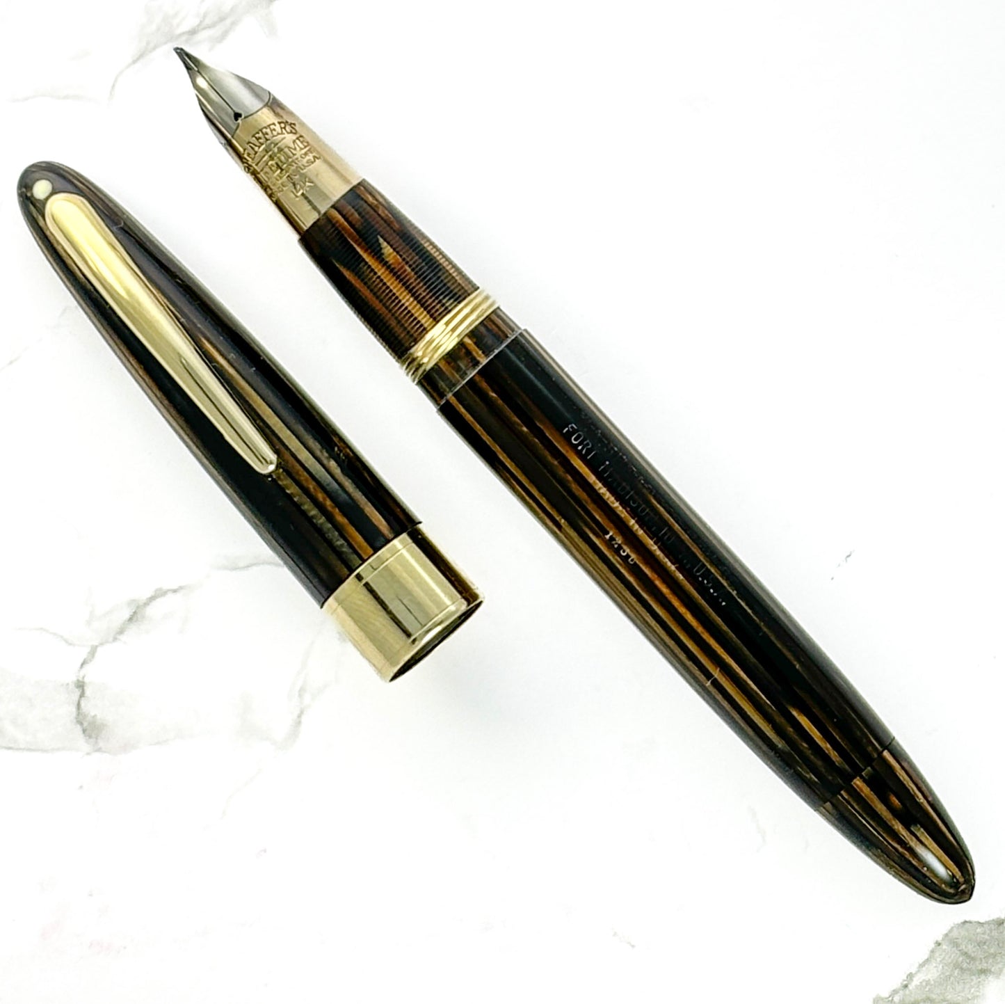 Sheaffer Lifetime Valiant 1250 Vintage Fountain Pen, Large Conical Nib