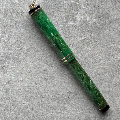 Wahl Eversharp Fountain Pen, Jade Green, Ring top, Lever Filler