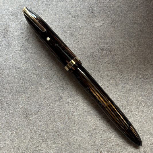 Sheaffer Balance, Military Clip, Golden Brown
