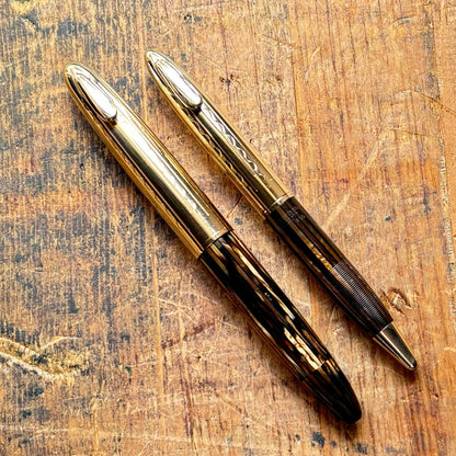 Sheaffer Tuckaway Crest Fountain Pen/Pencil Set