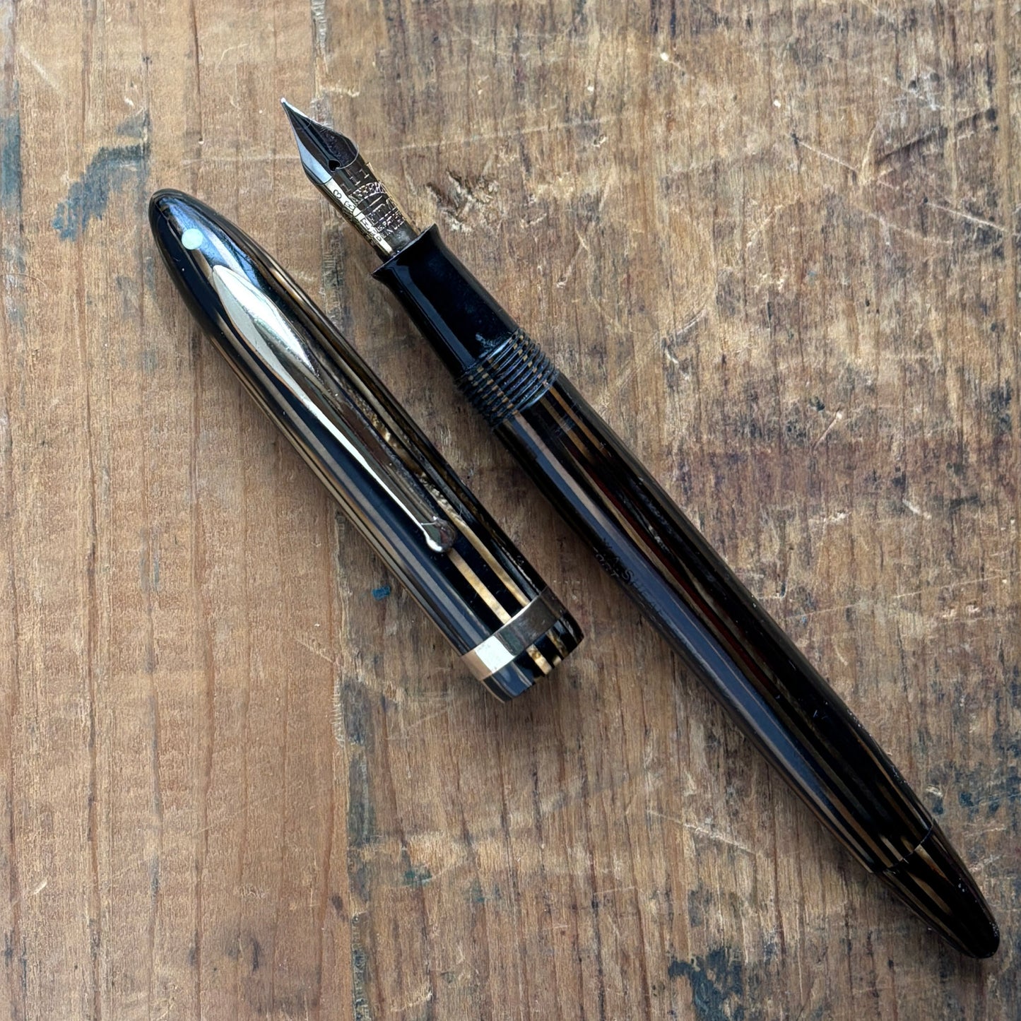 Golden Brown Sheaffer Balance Full Length