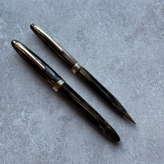 Sheaffer Triumph 1000 Lifetime, Golden Brown, Pen/Pencil Set