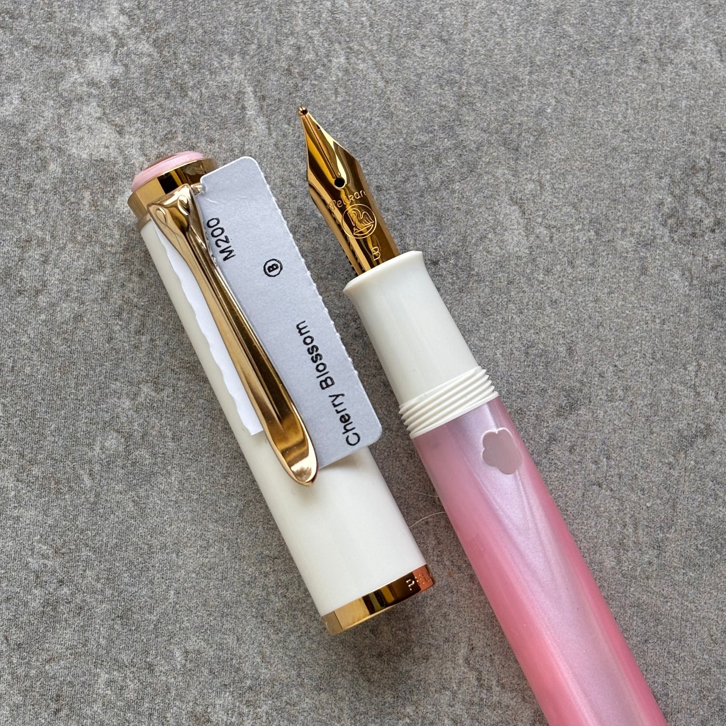 Pelikan M200 Cherry Blossom piston filler. New Pen In Box