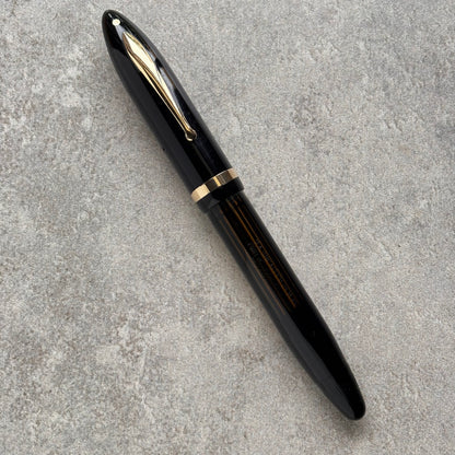 Oversized Sheaffer Balance Black Fountain Pen