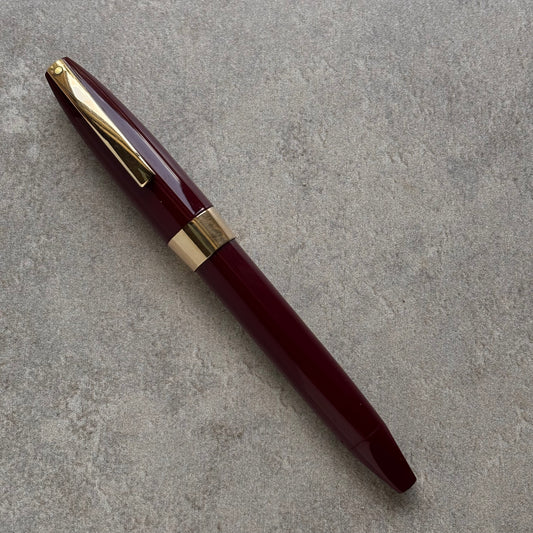 Sheaffer PFM III, 14K Inlaid Fine Nib, Burgundy