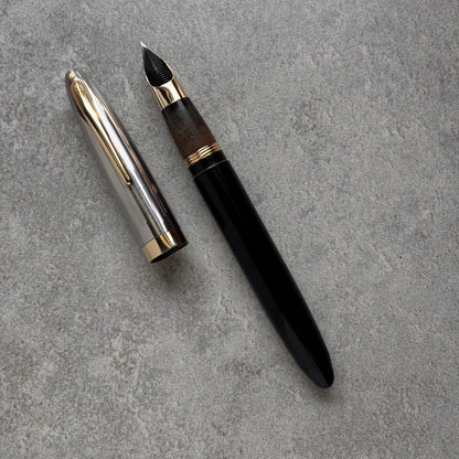 Sheaffer Sentinel Deluxe, Black with Two-tone Cap