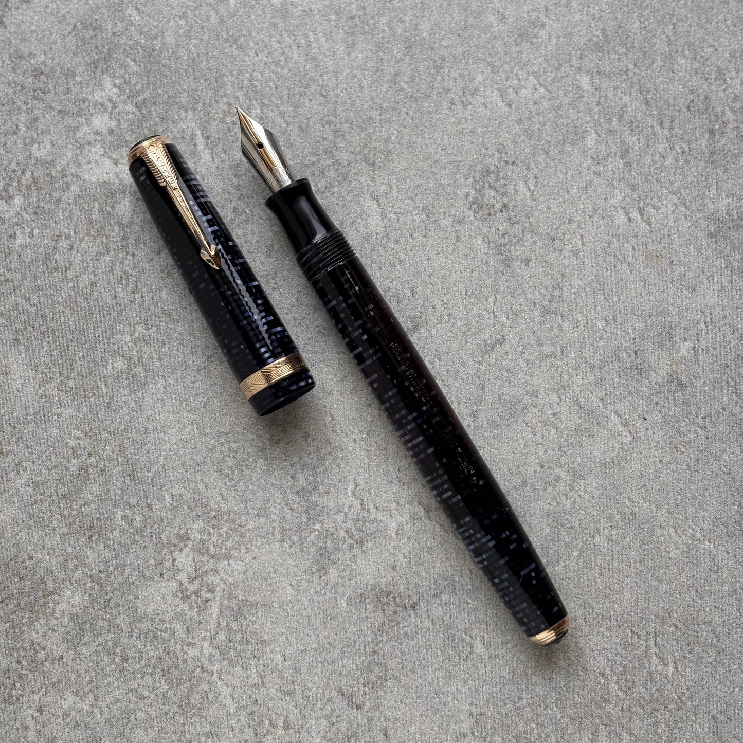 Parker Vacuumatic Debutant, Azure Blue