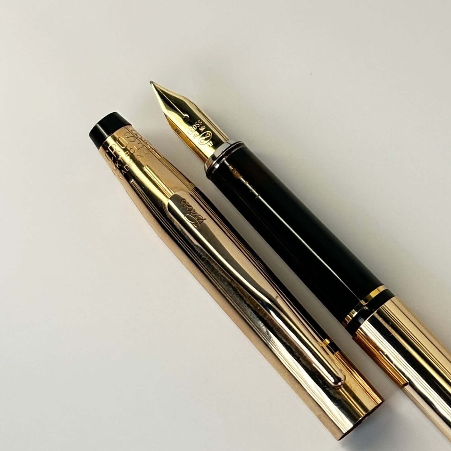 Cross Century II, 14K Gold Filled Cap and Barrel, 14K Gold Medium Nib  Ozark Pen Shop   