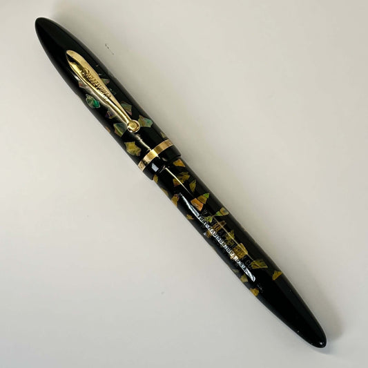 Sheaffer Balance Admiral, Ebonized Pearl, Two-tone Feathertouch #5 nib; medium.  Ozark Pen Shop   