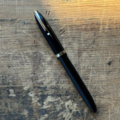 Sheaffer Balance 875, Military Clip, Black with Gold-filled Trim