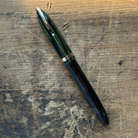 Military Clip Sheaffer Balance 1000, Marine Green with Gold-filled Trim