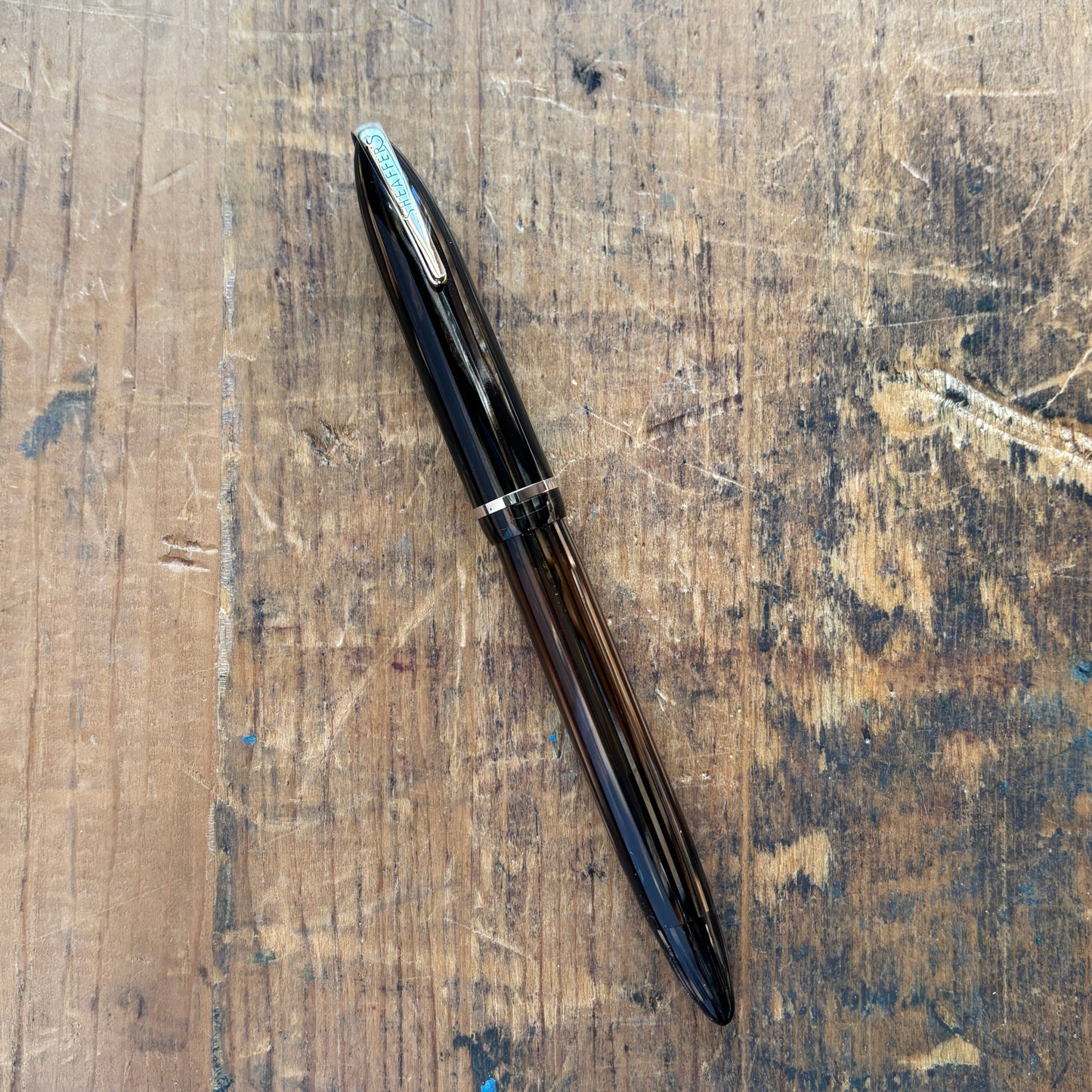 Sheaffer Balance 400 Full Length, Slender- Golden pearl