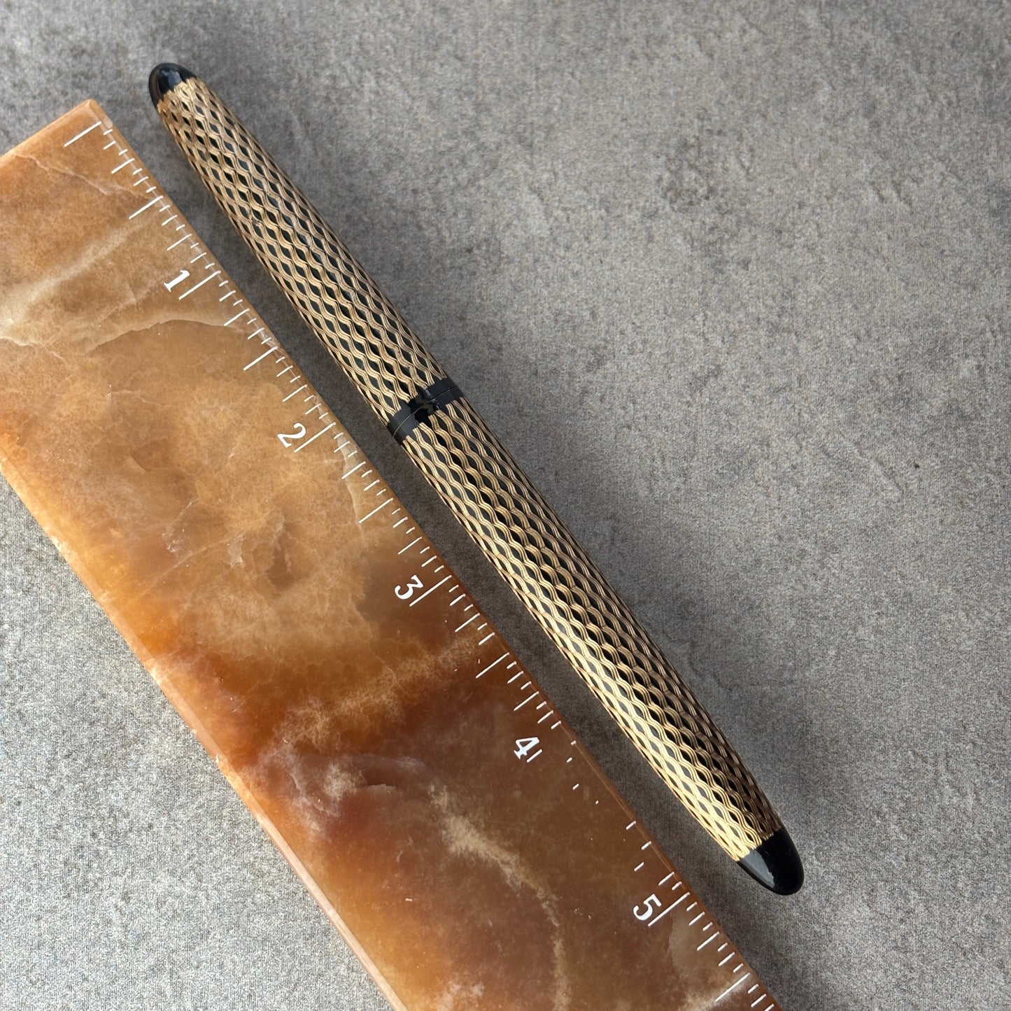 Lady Sheaffer Skripsert, Fountain pen, Paisley Gold Pattern