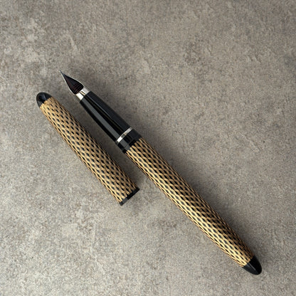 Lady Sheaffer Skripsert, Fountain pen, Paisley Gold Pattern