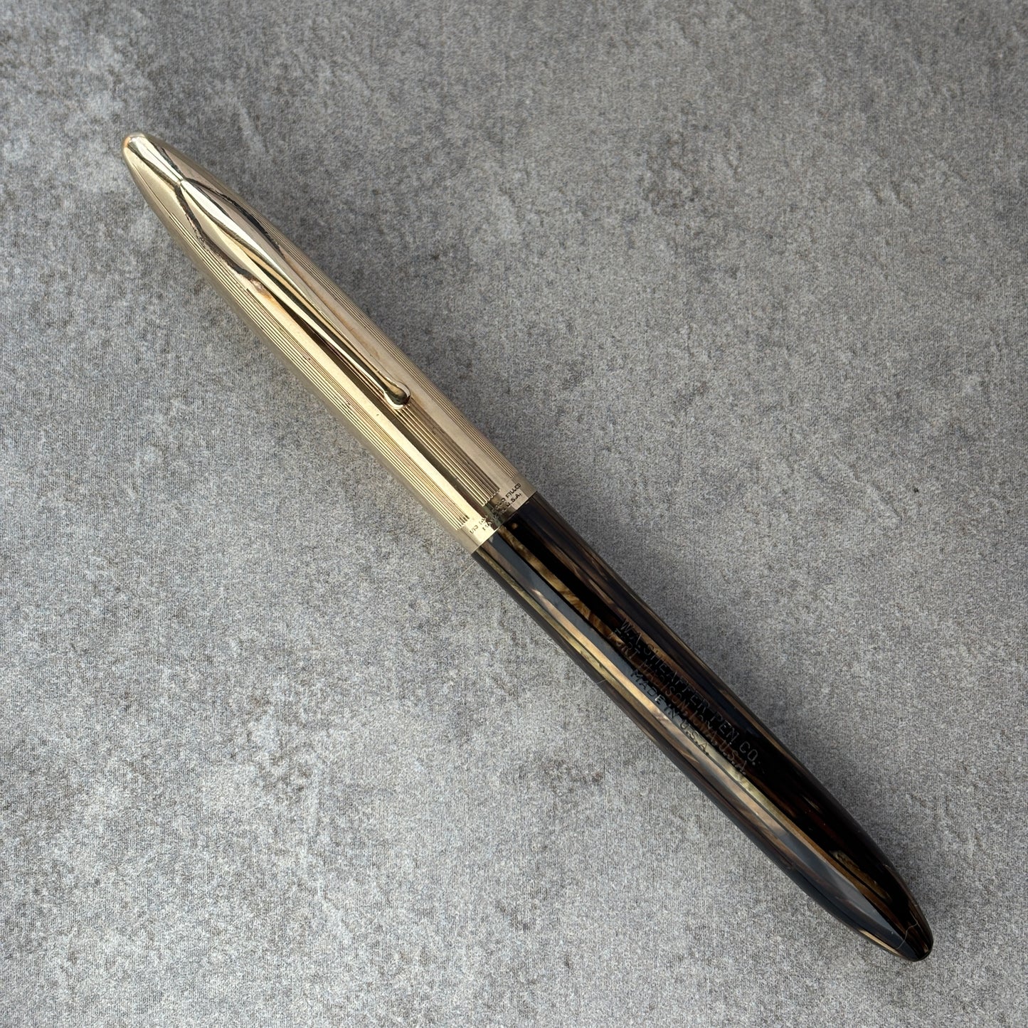 Sheaffer Triumph Crest; Lever Filler, Gold Filled Cap